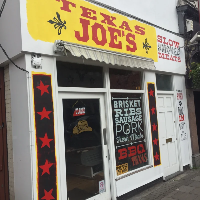 The Texas Joe’s shop on Holloway Road