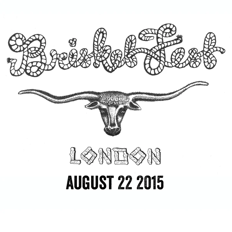 BrisketFest II London poster, August 22 2015